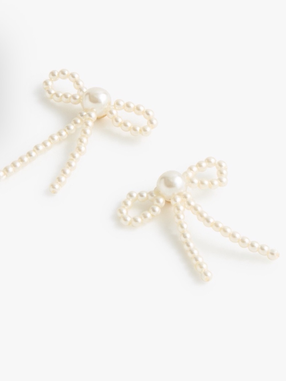 J. Crew Factory Beaded Ribbon Earrings
